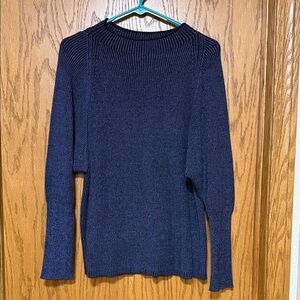 Maurices Dark Blue Women's Crew Neck Sweater